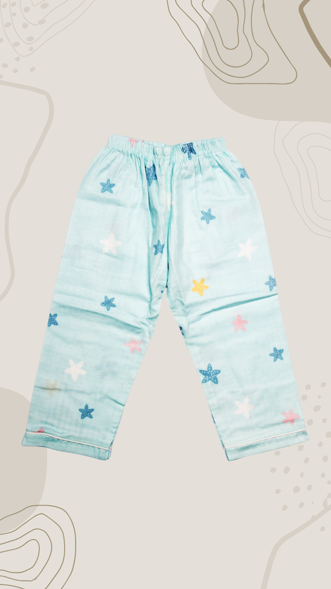Muslin cotton baby pajama set - Image 3