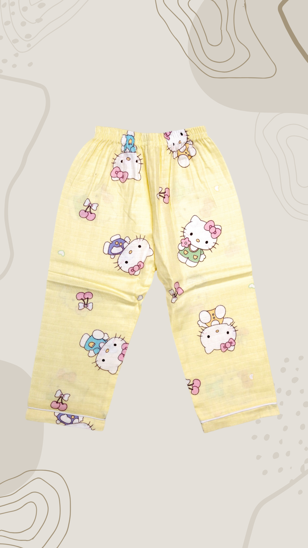 Muslin cotton baby pajama set - Image 3